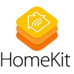 Apple HomeKit, Logo, orange, gelb, Text