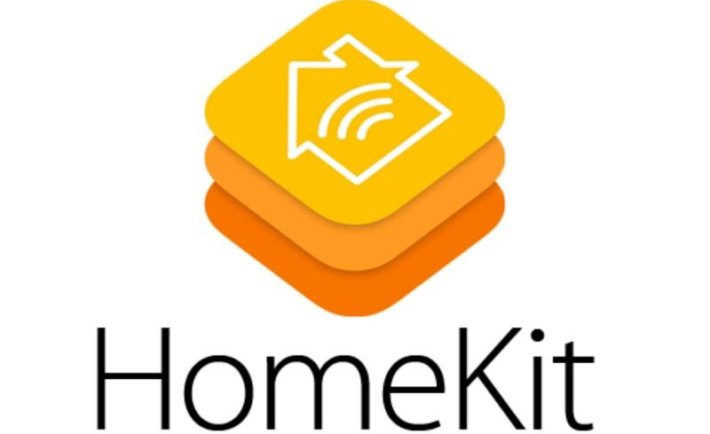 Apple HomeKit, Logo, orange, gelb, Text