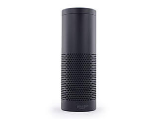 Amazon Echo, schwarz, Lautsprecher, weiß, Alexa