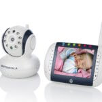 Babymonitor, Videoüberwachung, Kinderzimmer, kleine Kamera, Empfangsgerät, Bildschirm