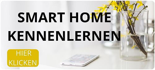 Smart Home Kennenlernen - Smartphone für Smart Home System