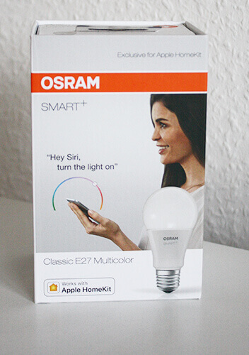Verpackung E27 LED smart+ Osram