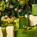 smarte Weihnachtsgeschenke Weihnachtsbaum grüne Weihnachtsgeschenke