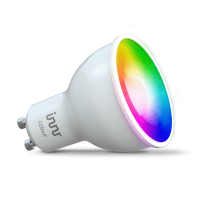 innr Smart Spot Colour Leuchtmittel für GU10 Fassung, RGBW Farblichtsteuerung kabellos dimmbar