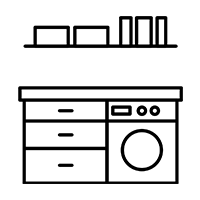 Keller Waschküche Icon