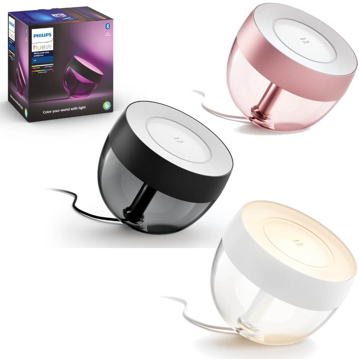 Philips Hue White and Color Ambiance Iris Tischleuchte Bluetooth und ZigBee  dimmbar Nachtlicht Funk | Tischleuchten | Innenleuchten | Licht |  your-smarthome | Dein Smart Home Onlineshop