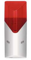 ABUS Smartvest Funk-Sirene mit 100dB Alarmund rotem Blitzlicht | IP44 Innensirene Außensirene kabell