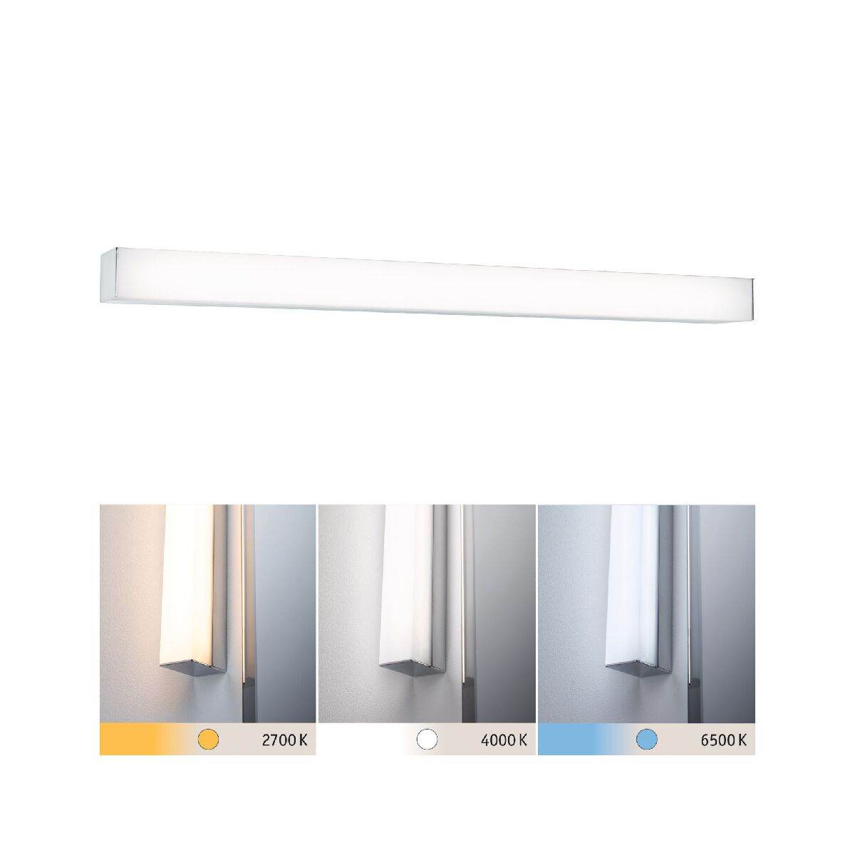 Paulmann HomeSpa LED Spiegelleuchte Tova | Metall-Badezimmerlampe |  TunableWhite Badleuchte | Deckenleuchten | Innenleuchten | Licht |  your-smarthome | Dein Smart Home Onlineshop